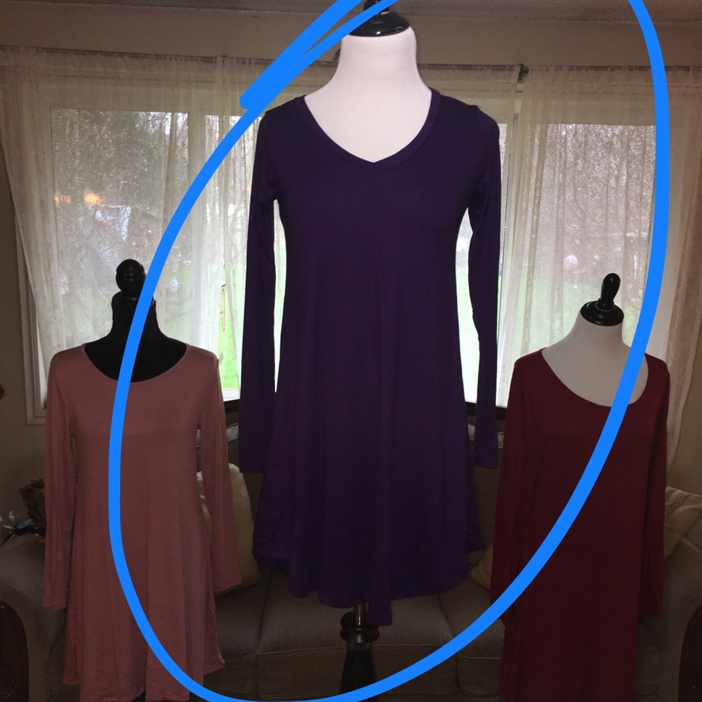 Opana Purple Dress Made in the USA